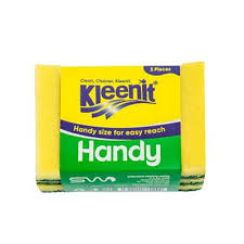 Kleenit Handy 2 In 1 Scrubbing Pad 3 Pieces